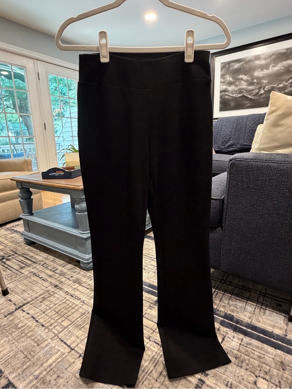 Insight Black Pull-On Flared Pants